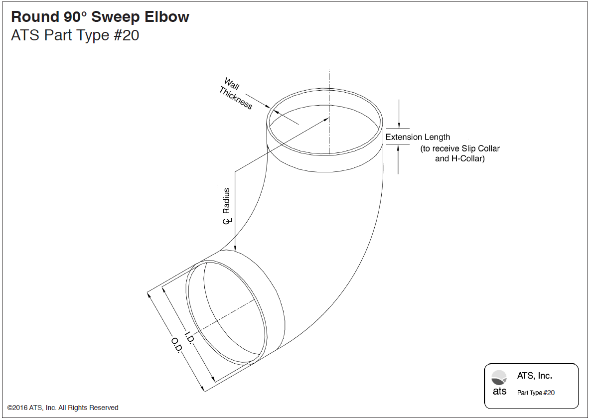 Round Elbows - ATS Duct Inc.